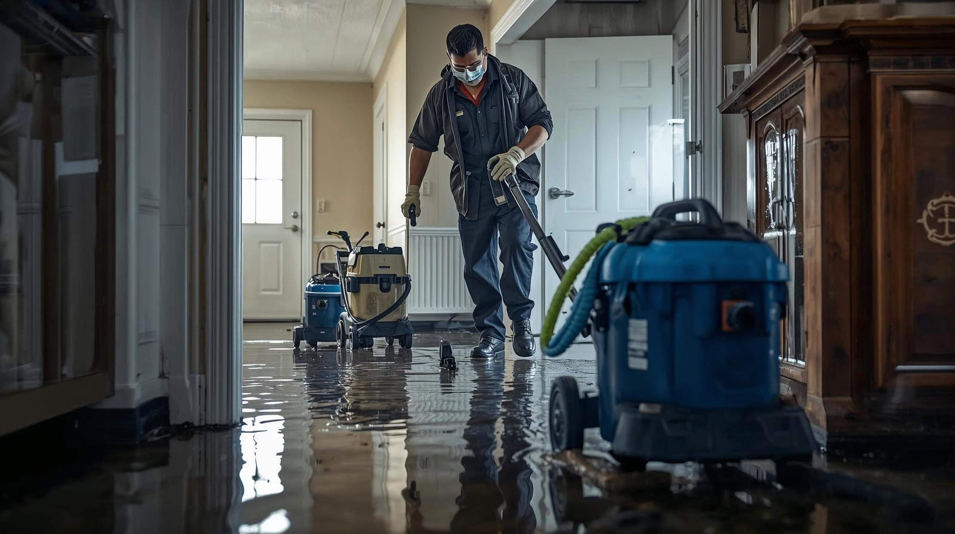 Emergency water cleanup steps from 77 Rapid Restore. Follow these critical steps for LA homes. 24/7 service in Van Nuys, Sherman Oaks & Los Angeles.