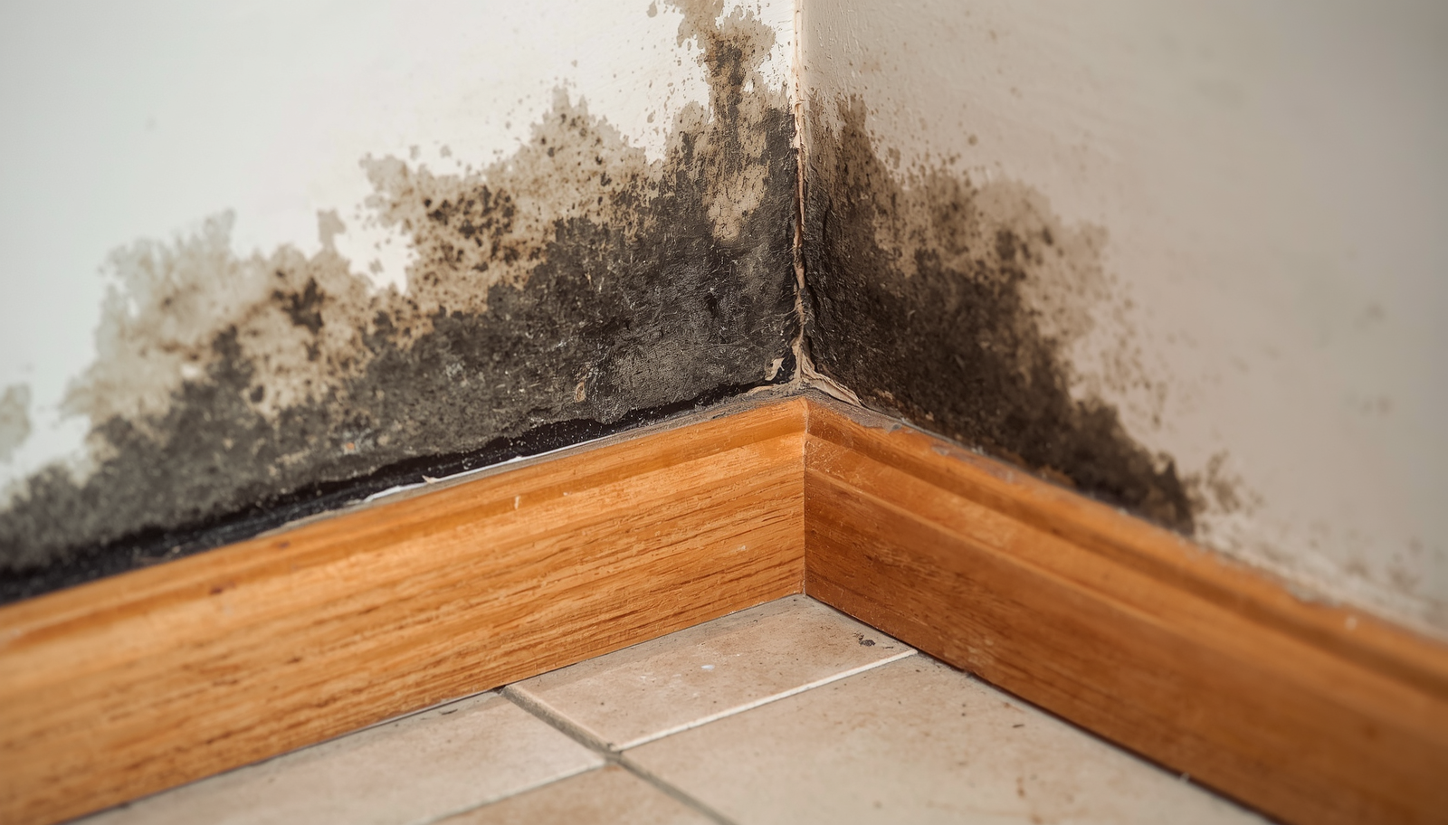 Signs of Water Damage on Baseboards