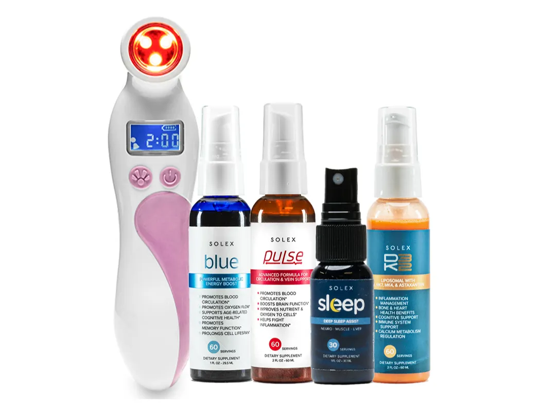 Starter bundl - includes 600 ban, sefi dots, lightwave colored glasses, power patches (negative ions patch), bluetooth bone transducer headset.