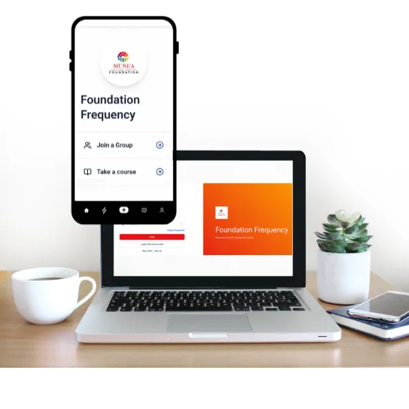 Computer and cell phone graphic