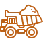 graphic of a building on a site map