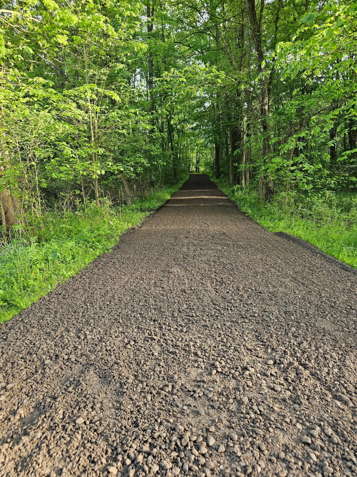 gravel driveway installation