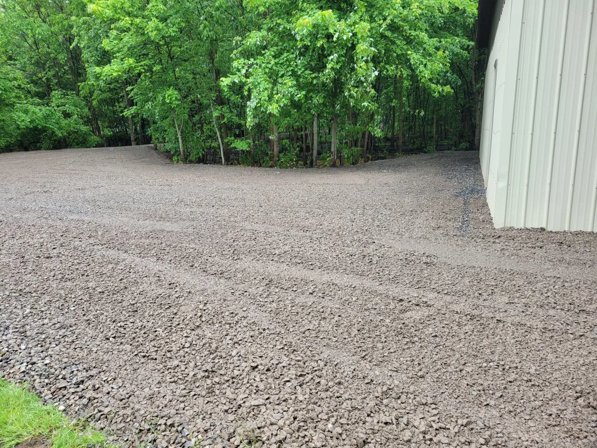 gravel driveway installation