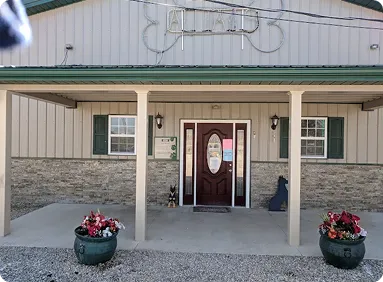 Exterior front entrance of All Tails 'R' Waggin