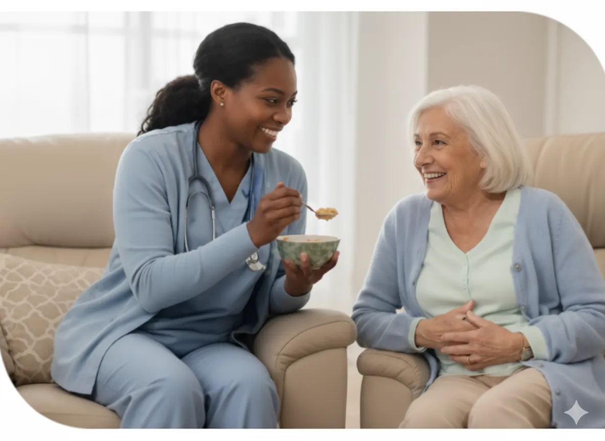 Simple Moments Comfort Through Care