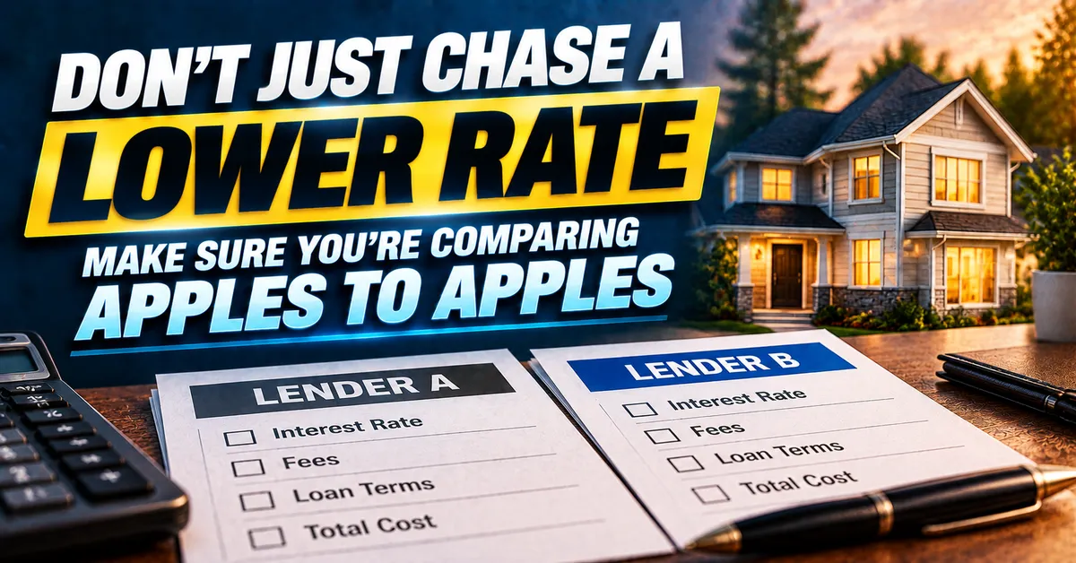 Another Lender Said They Could Do It Cheaper and Here Is What That Actually Means
