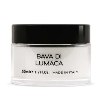 Crema viso alla bava di lumaca Dermasté, trattamento SOS per pelli sensibili e screpolate