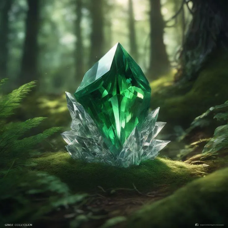 Emerald Crystal Ball Image