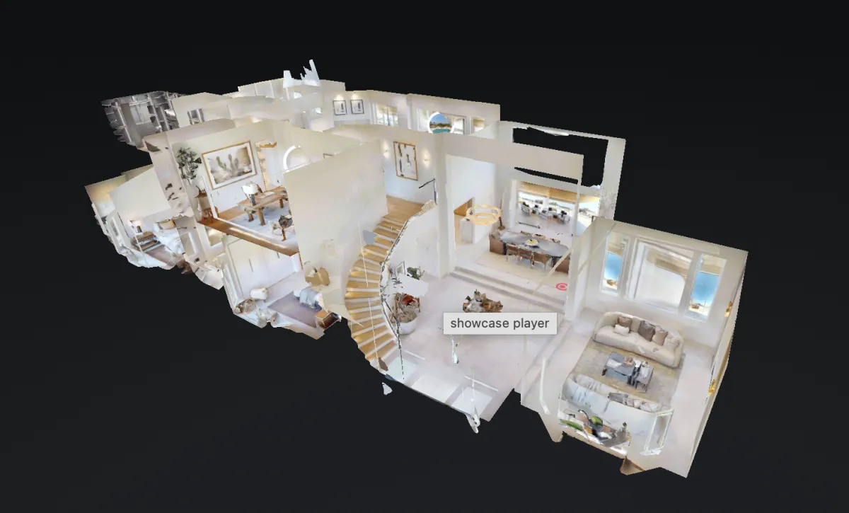 a couple of people that are in the air