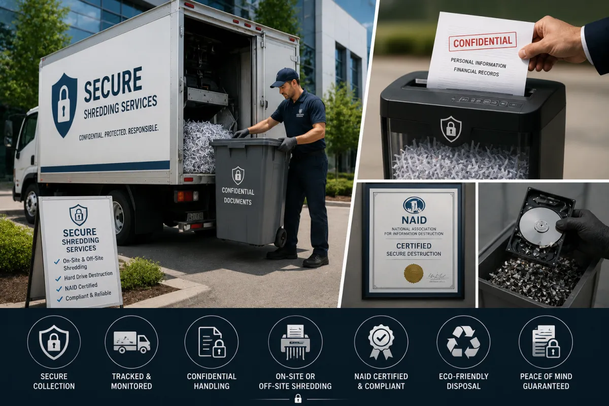 How Do Secure Shredding Services Help Prevent Data Breaches?