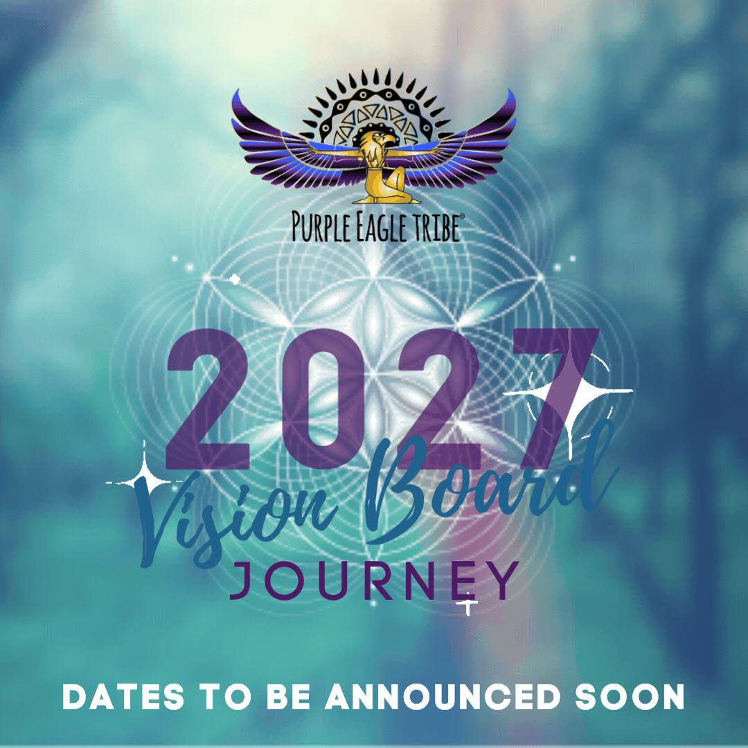 2026 Vision Board Journey workshop by Purple Eagle Tribe focused on clarity and alignment