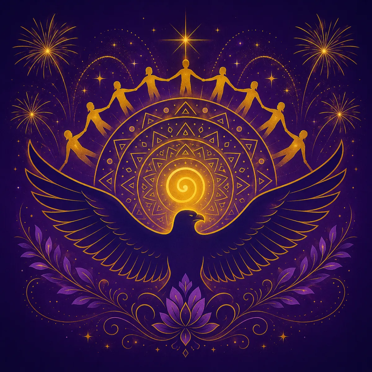 Retreats and immersive experiences by Purple Eagle Tribe focused on deep inner work and integration