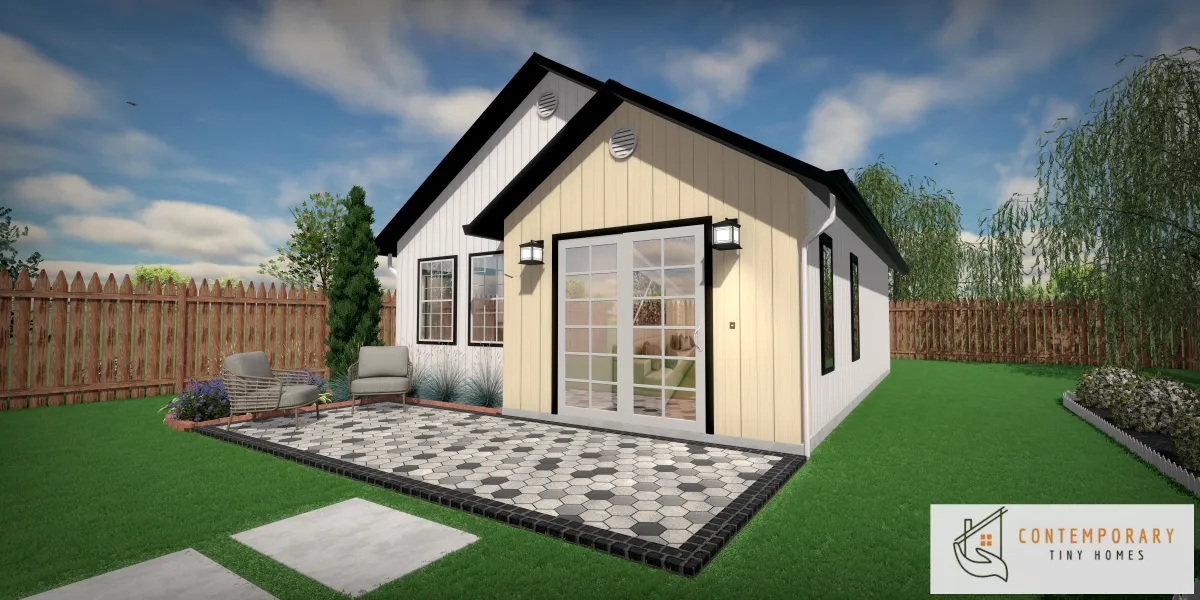 613 sqft 2 Bedroom Tiny Home