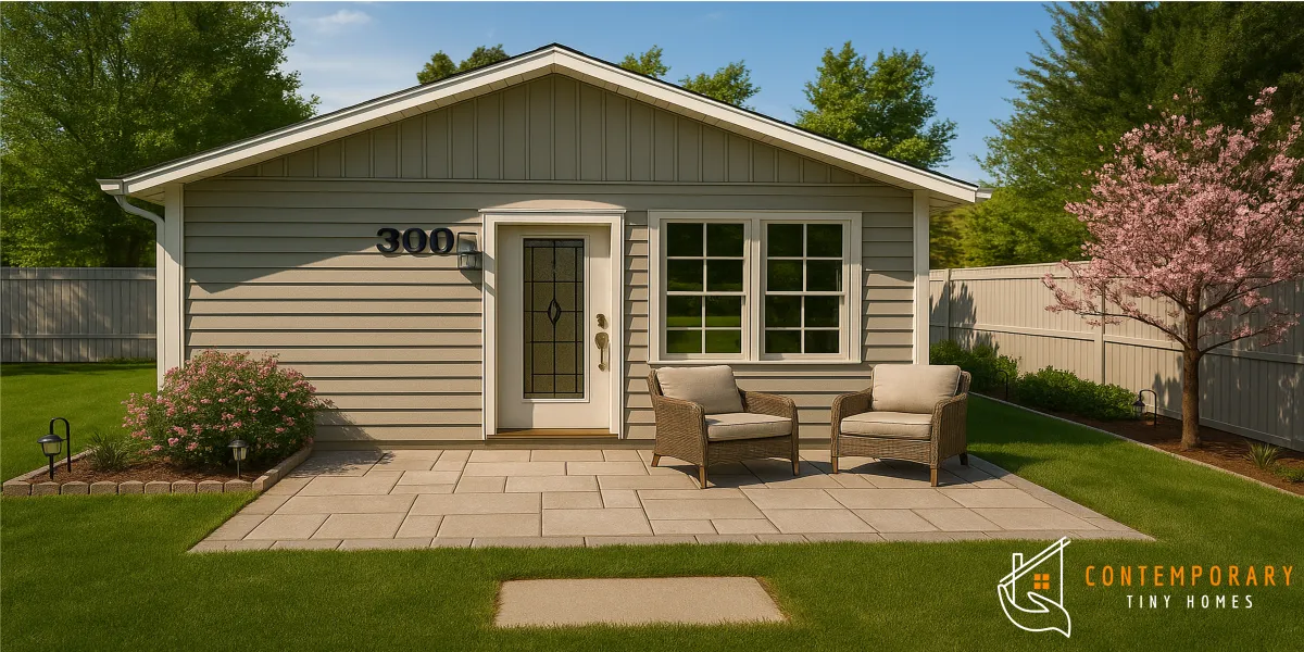 300 sqft Studio Tiny Home