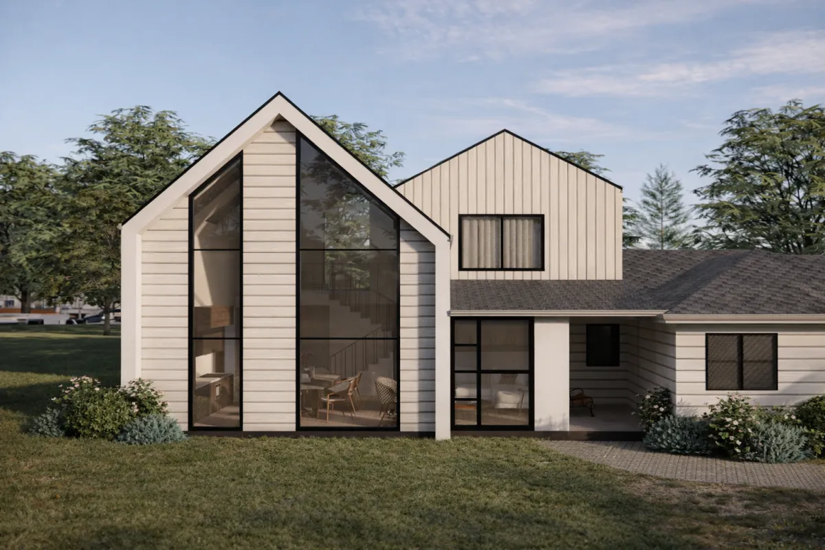 2 story custom attached adu