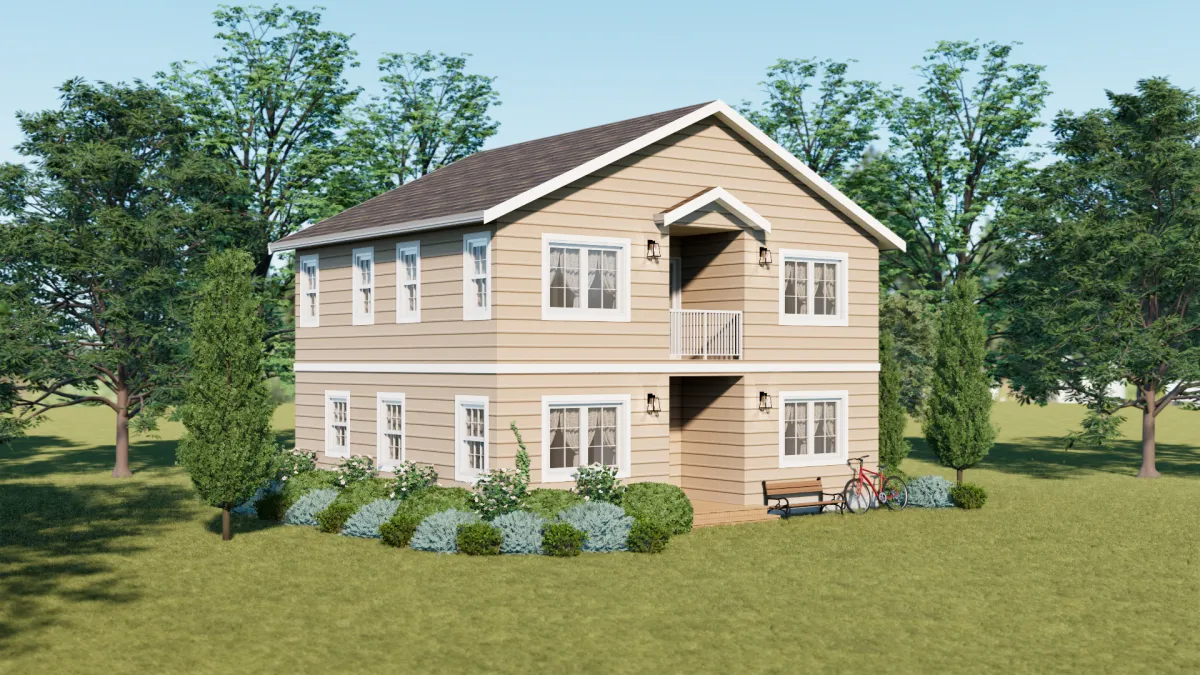 3 Bedrooms | 2 1/2 Bathrooms | 2-Storey | 1500 SF ADU Model