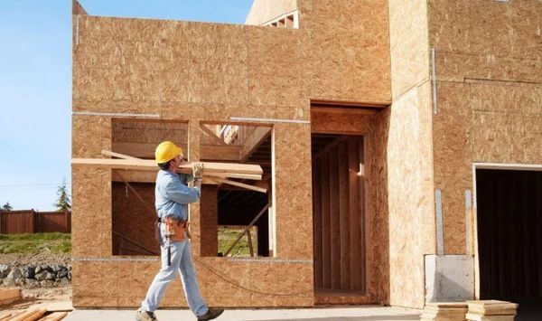 ADU construction in Connecticut during framing stage