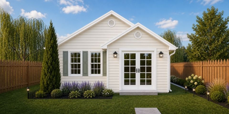 2-Bedroom 613 SF ADU Model