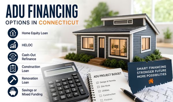 ADU financing options for Connecticut homeowners