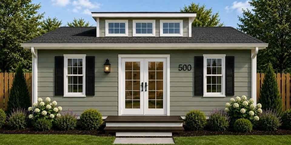 1-Bedroom 500 SF ADU Model