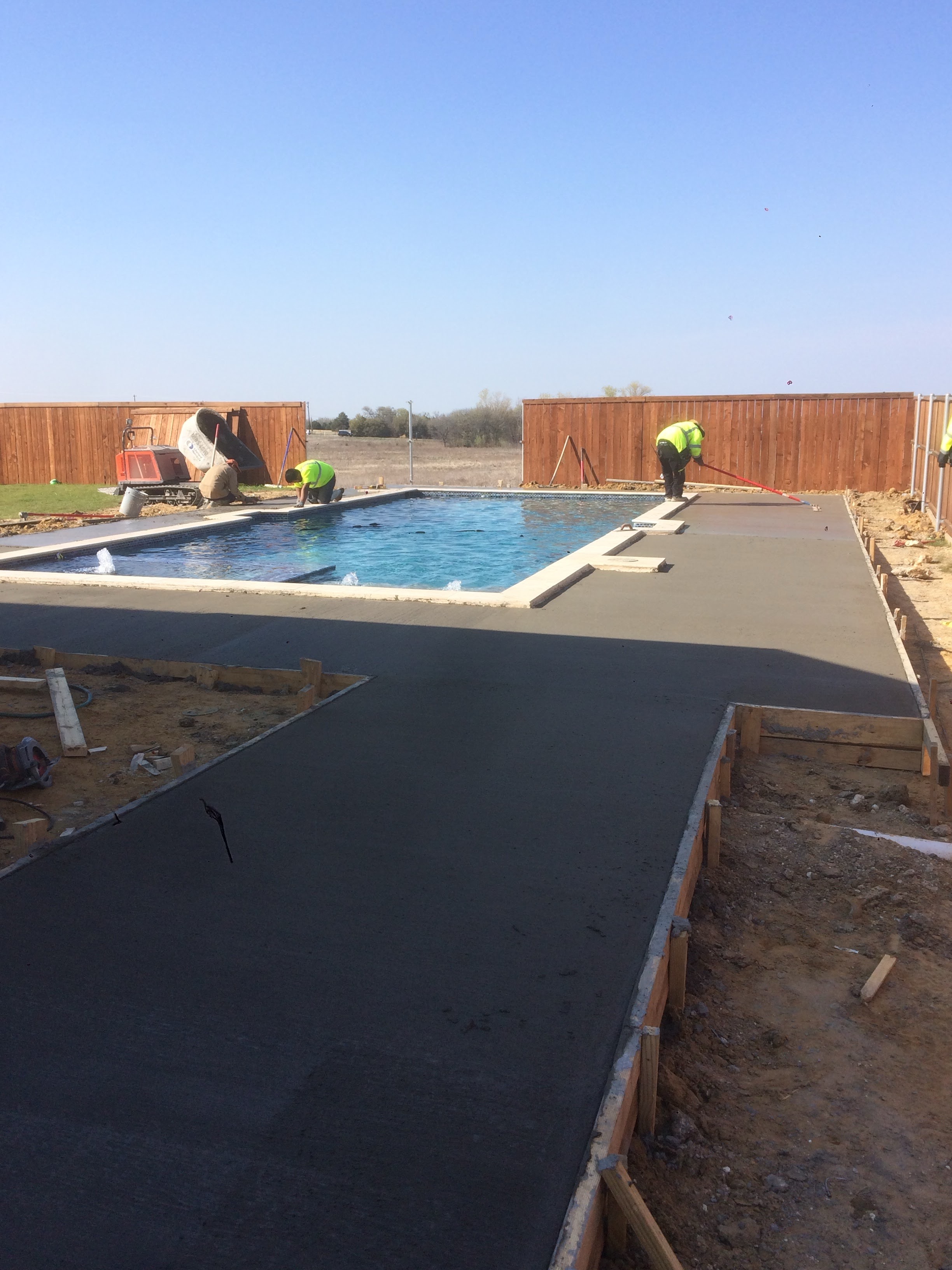 Keller, TX Concrete Slab Installation