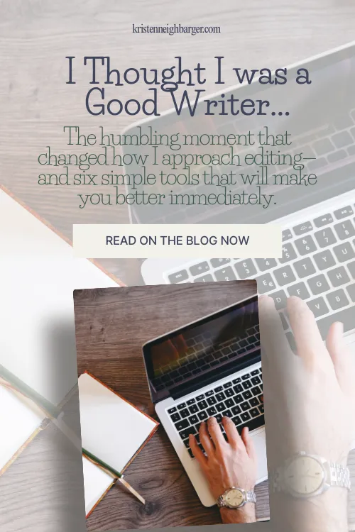 I Used to Think I was a Good Writer