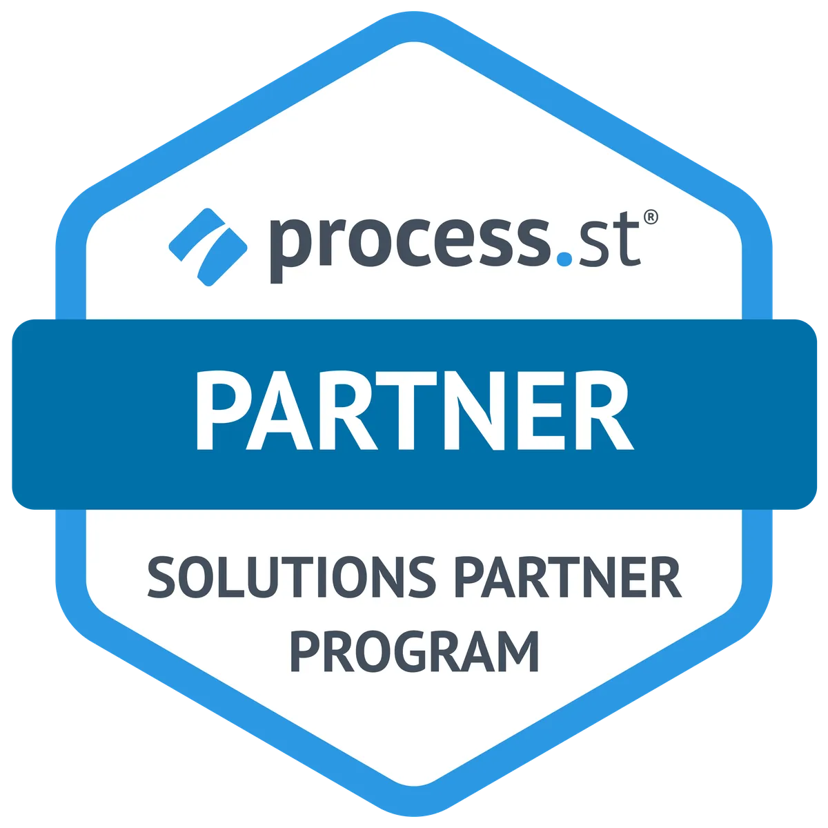 Process Street Solutions Partner badge