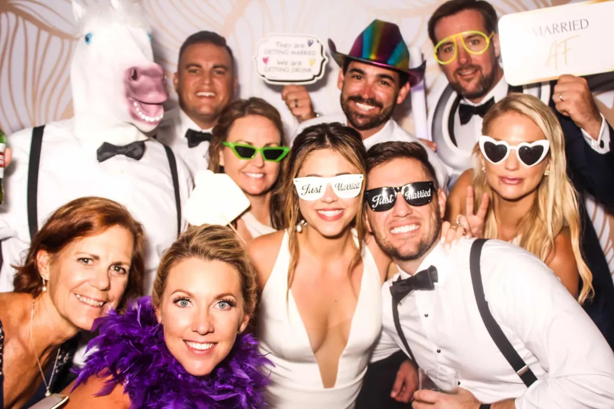 Lifetime Photo Booth Bride & Groom's Crew