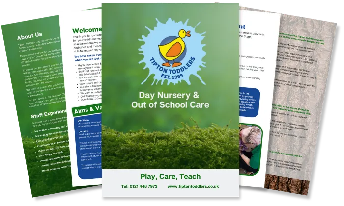Free Parent Pack from Tipton Todlers