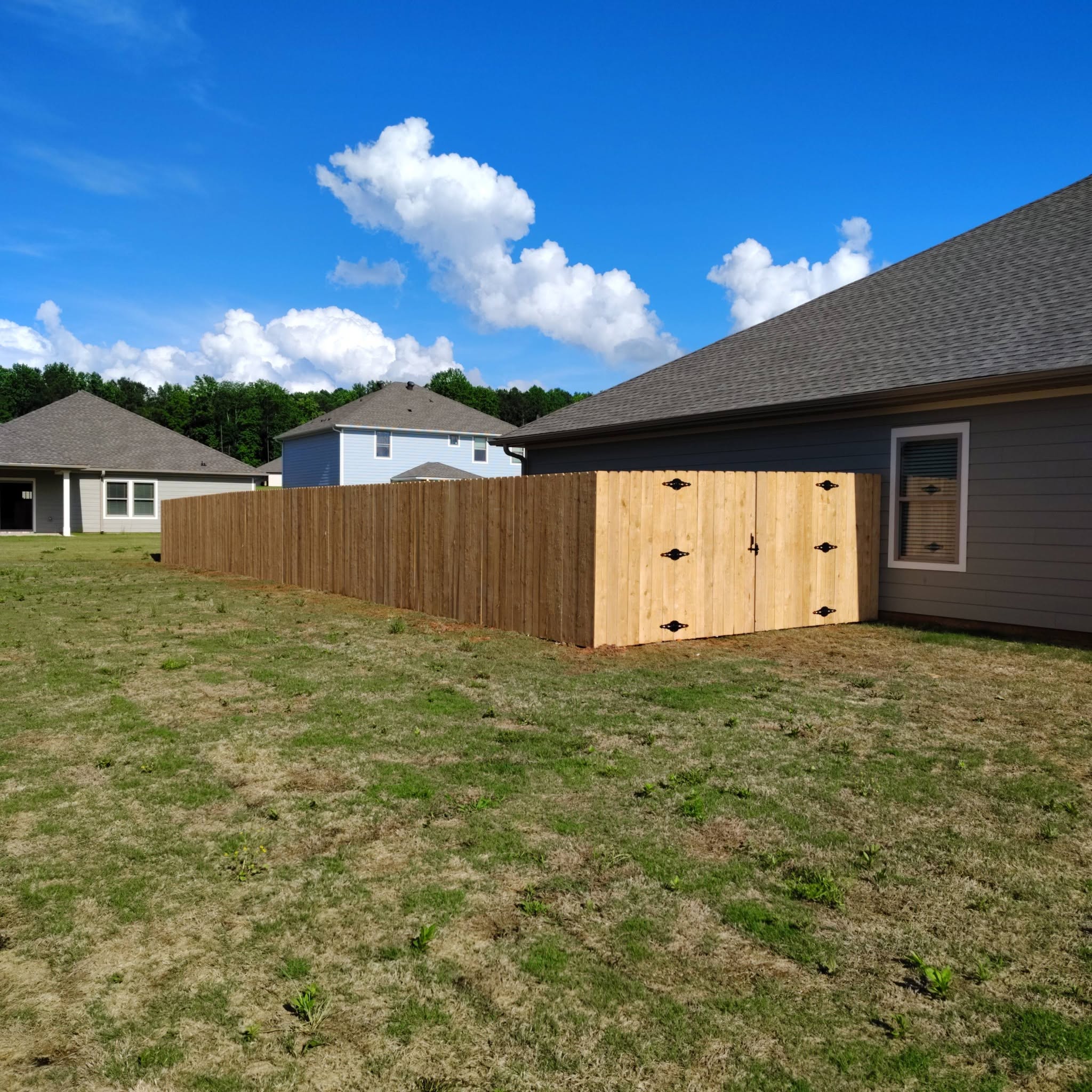 Fence Installed by Harvest Fence