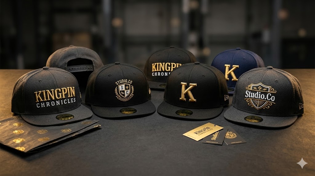 embroidered streetwear hats for creators