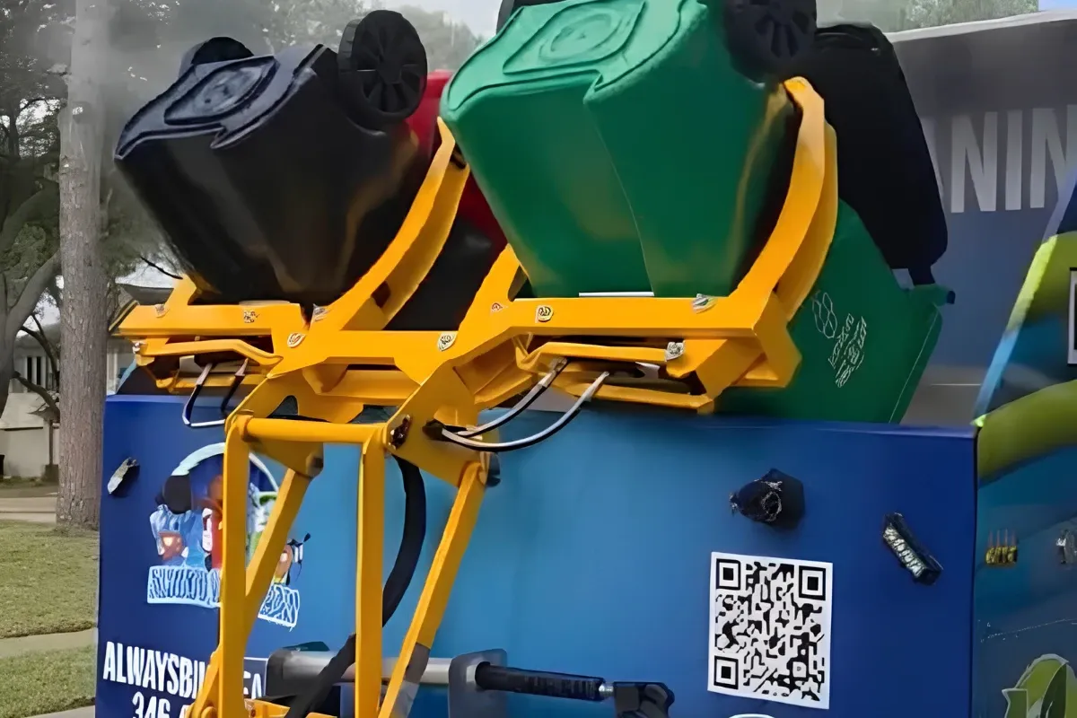 What Is The Difference Between Washing And Sanitizing Trash Cans?