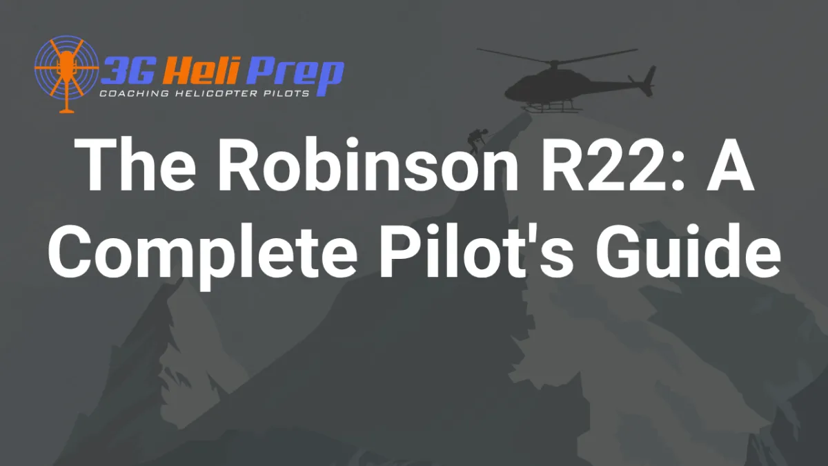 Robinson R22 Helicopter