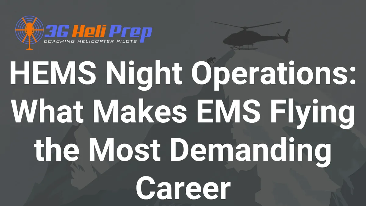 HEMS Night Operations