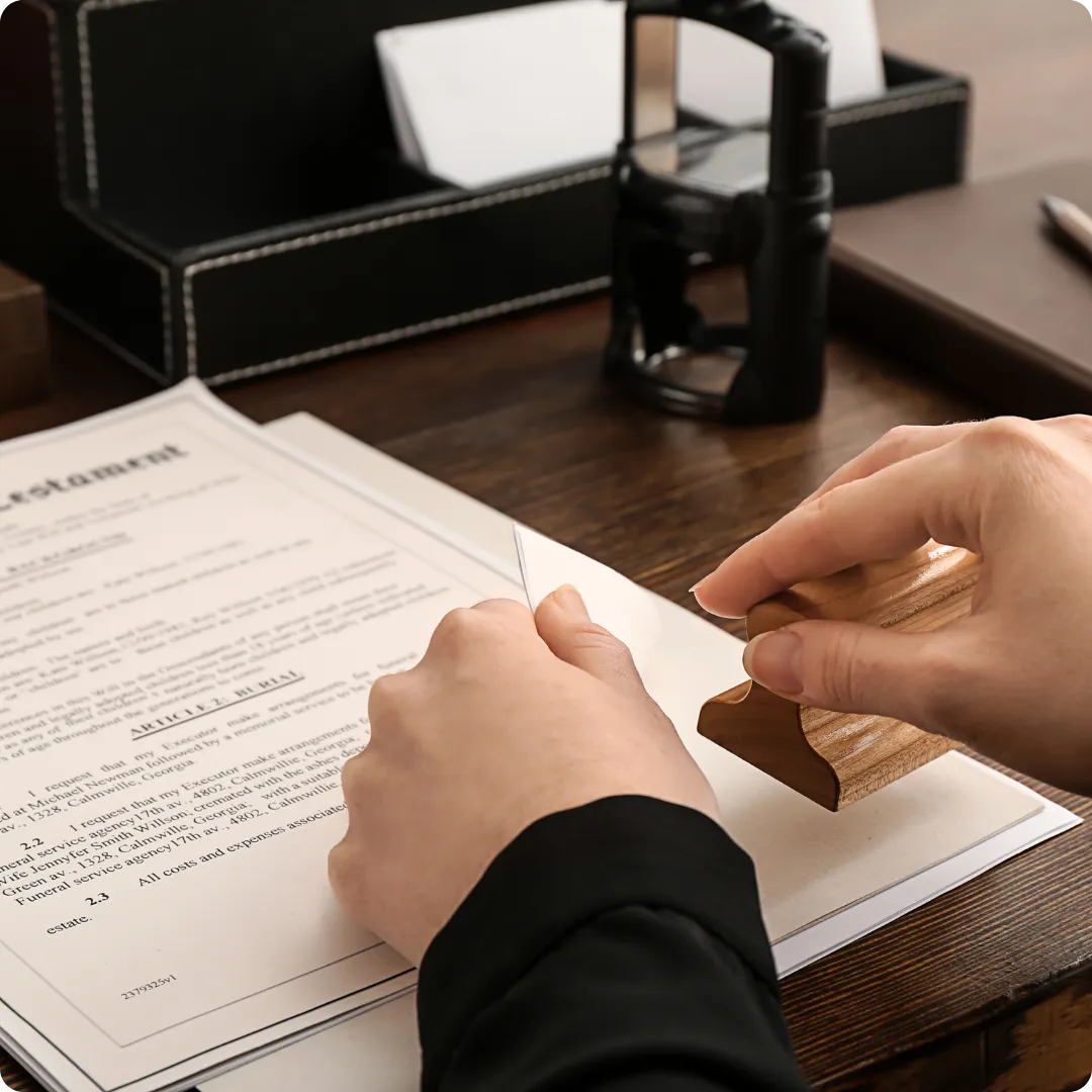 A yellow and white plate with some food on it