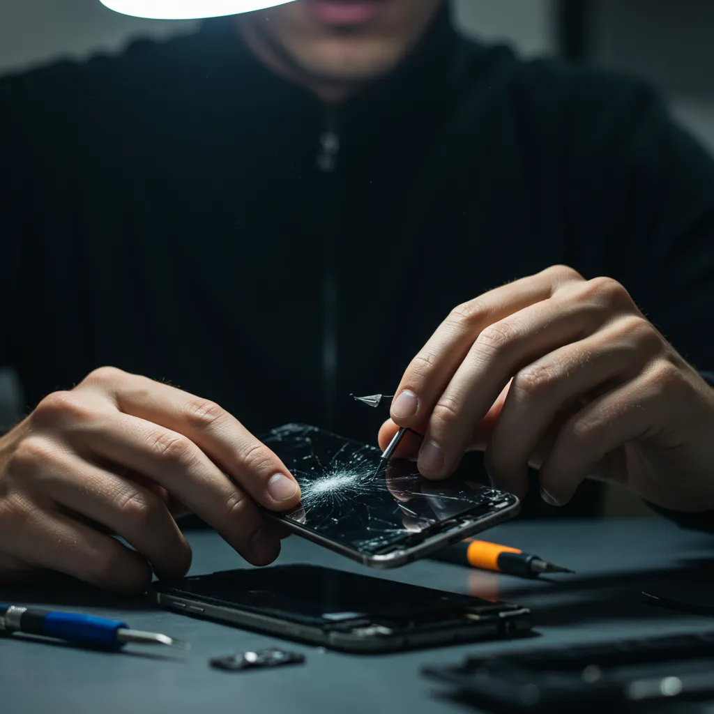 Professional mobile phone repair work by skilled technicians in Vellore