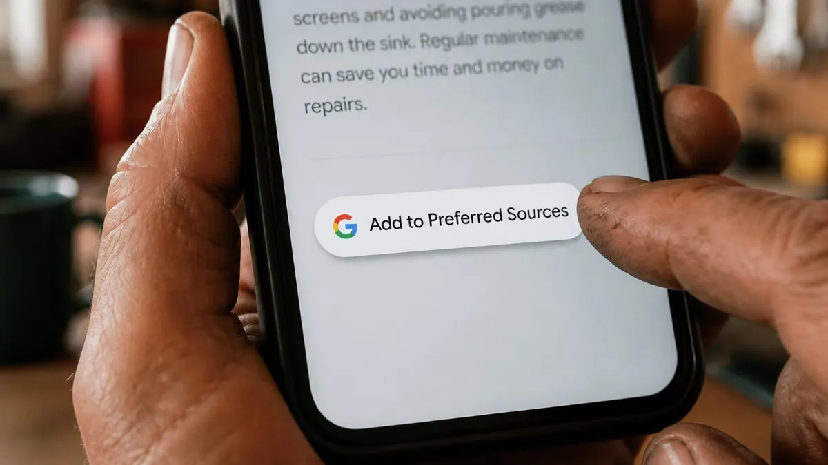 Google Preferred Sources Button: Step-by-Step Setup