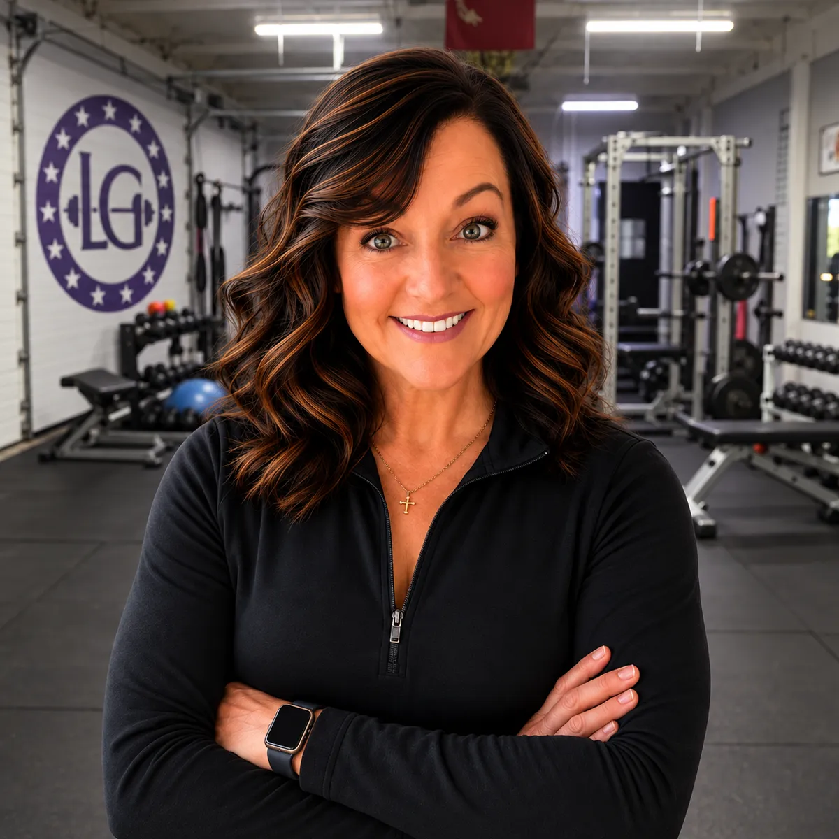 Linda, owner and fitness trainer at LG Fitness