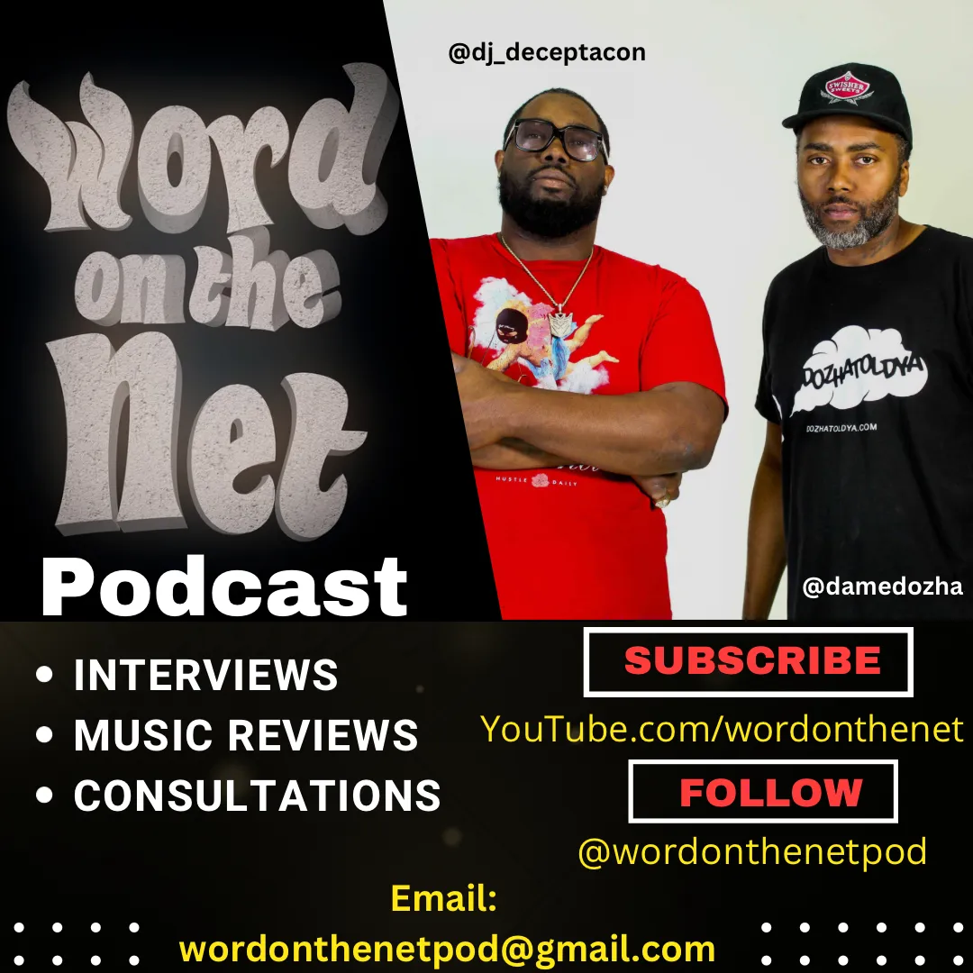 Word on the Net Podcast flyer