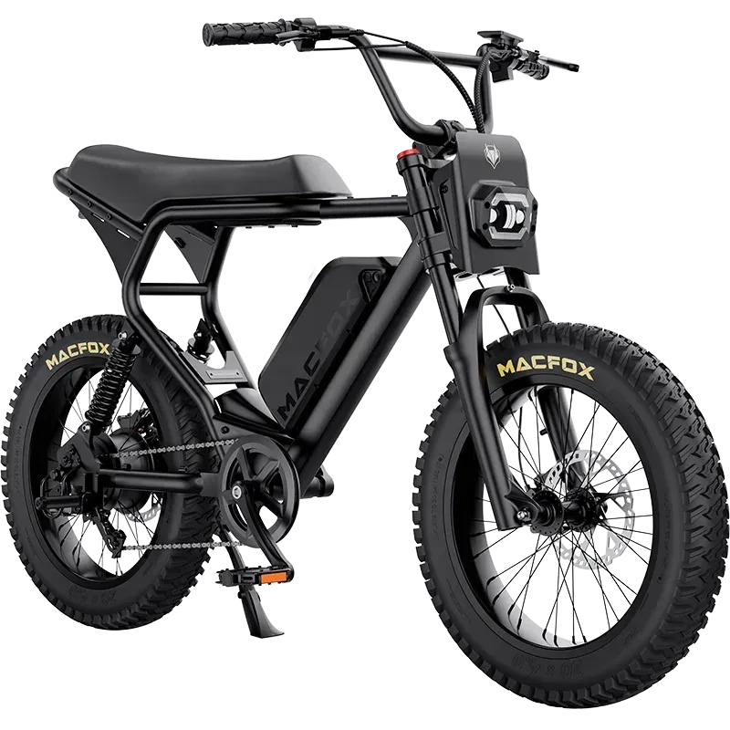 Macfox X2 Electric Mountain Bike Cutout