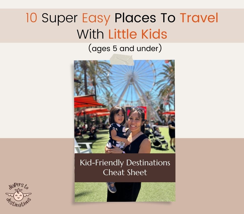 checklist for flying with a toddler