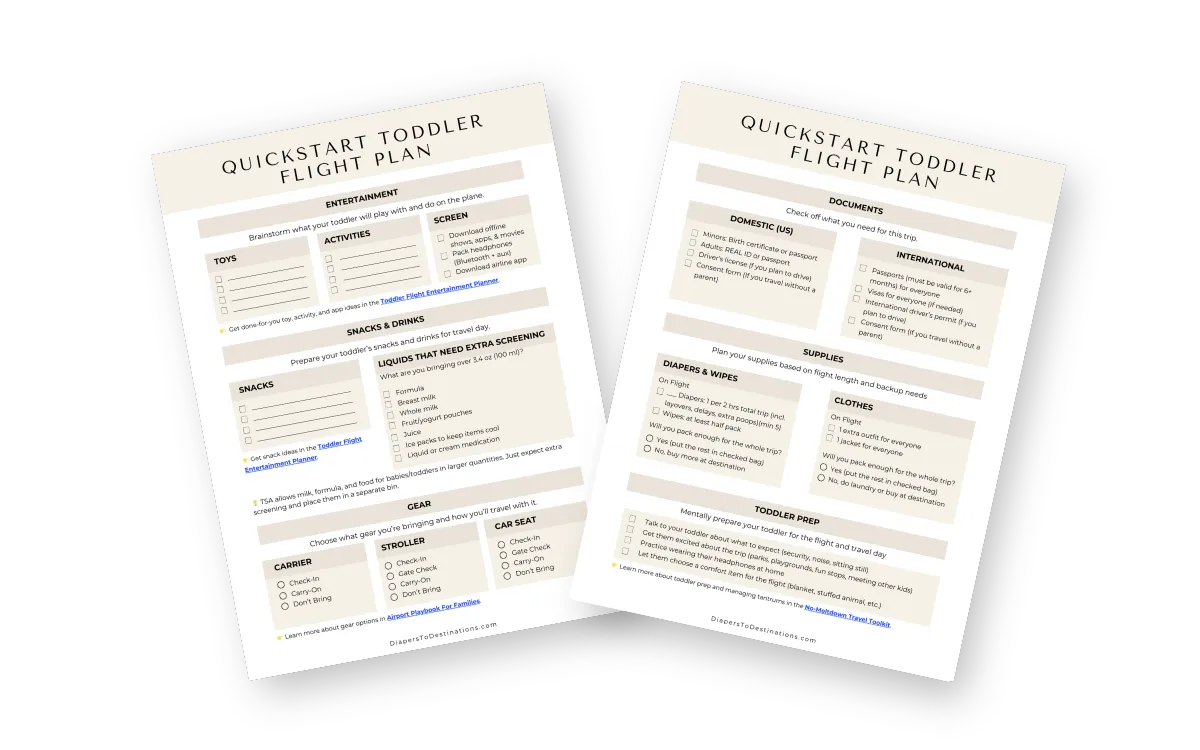 toddler flight prep worksheet