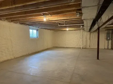 Basement spray foam insulation in Hoboken, NJ