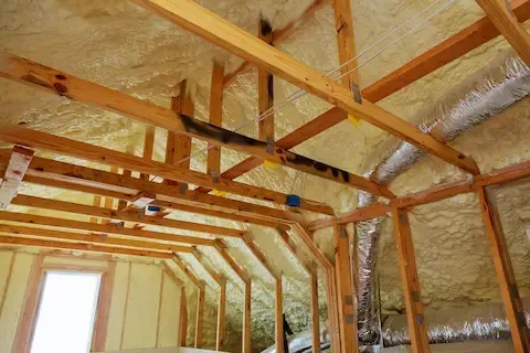 Open cell spray foam insulation in Hoboken, NJ