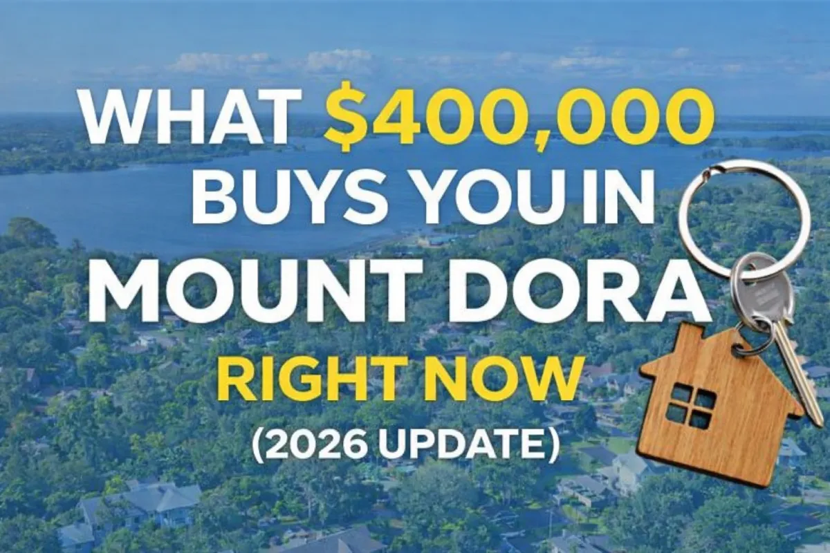 What $400,000 Buys You in Mount Dora Right Now (2026 Update)