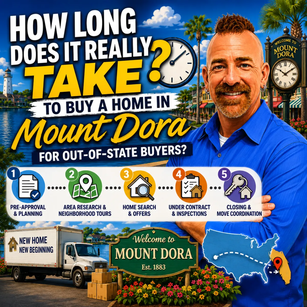 How Long Does It Really Take to Buy a Home in Mount Dora for Out-of-State Buyers?