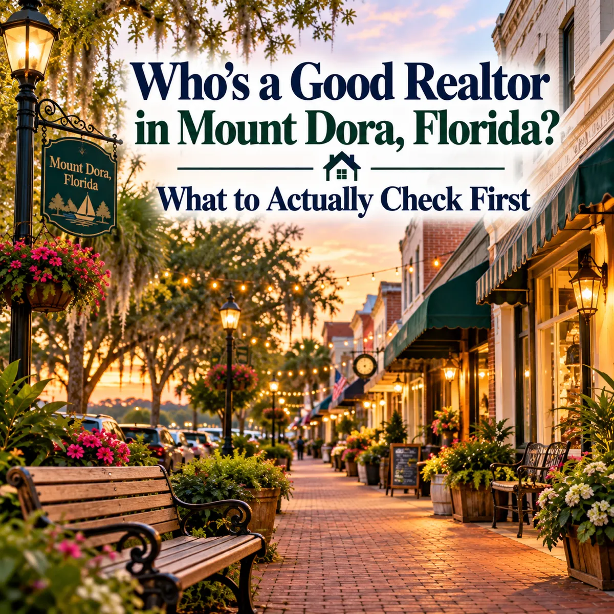 Who's a Good Realtor in Mount Dora Florida