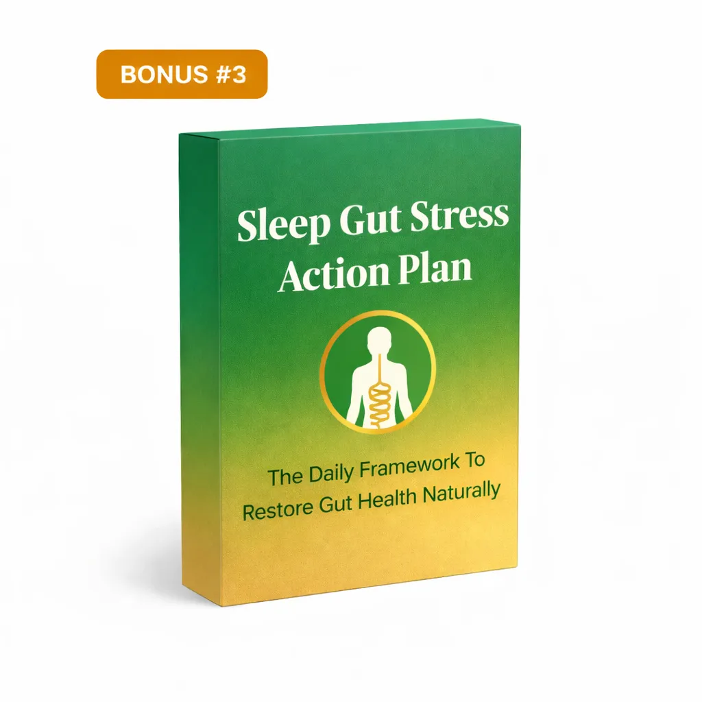 Sleep Gut Stress Action Plan