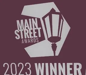 the Columbia main street awards winner logo