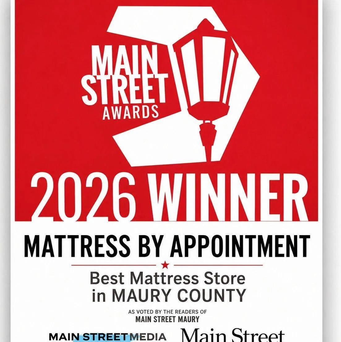 the Columbia main street awards winner logo